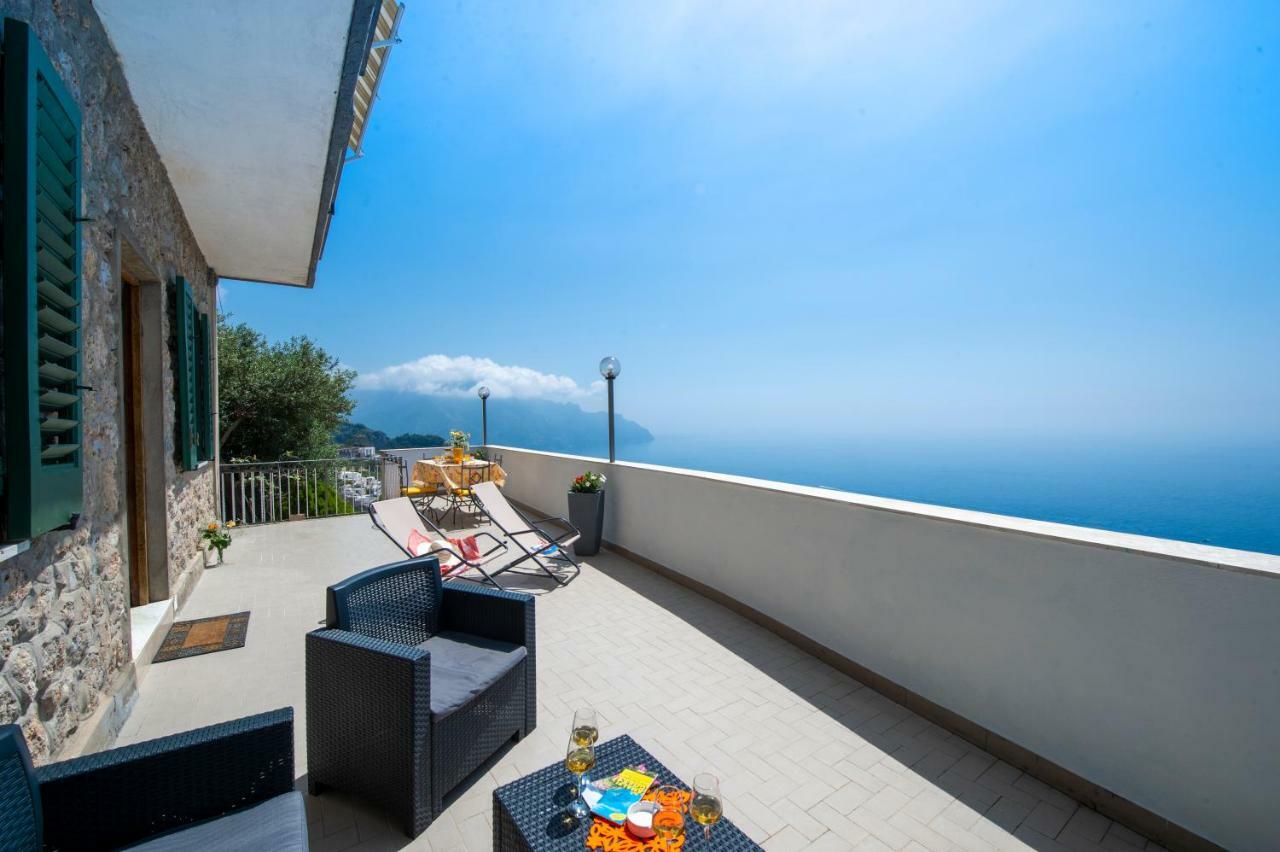 Villa Prima Luce Amalfi Esterno foto